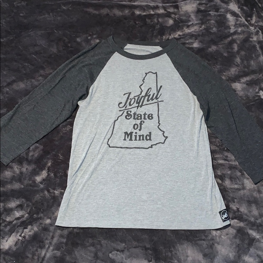🔴New Hampshire joyful state of mind baseball T